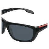 Prada - Prada Linea Rossa Collection - Black Square Sunglasses - Prada Collection - Sunglasses - Prada Eyewear