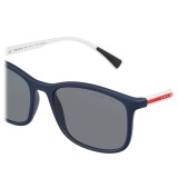 Prada - Prada Linea Rossa Collection - Blue Square Classic Sunglasses - Prada Collection - Sunglasses - Prada Eyewear