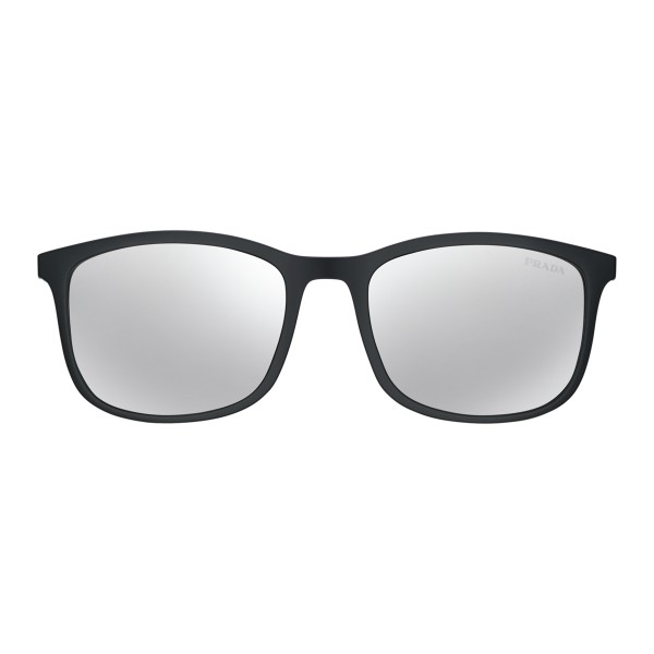 Prada - Prada Linea Rossa Collection - Black Square Classic Sunglasses - Prada Collection - Sunglasses - Prada Eyewear