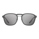 Prada - Prada Linea Rossa Collection - Anthracite Square Round Sunglasses - Prada Collection - Sunglasses - Prada Eyewear