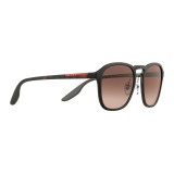 Prada - Prada Linea Rossa Collection - Turtle Square Round Sunglasses - Prada Collection - Sunglasses - Prada Eyewear