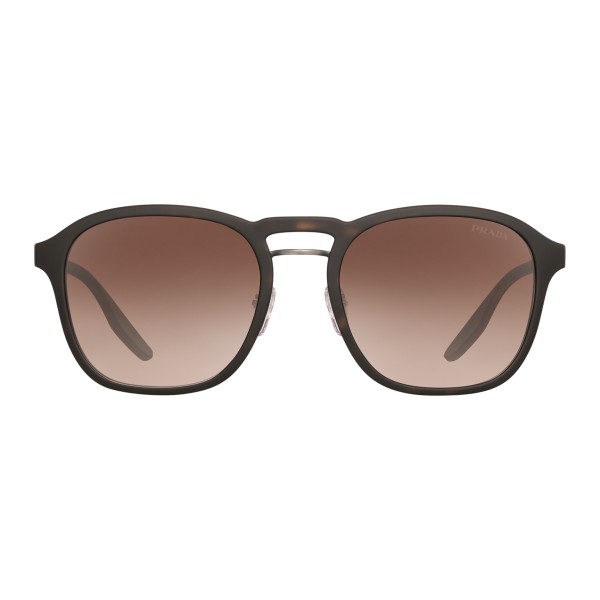 Prada - Prada Linea Rossa Collection - Turtle Square Round Sunglasses - Prada Collection - Sunglasses - Prada Eyewear