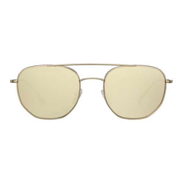 Prada - Prada Linea Rossa Spectrum - Pale Gold Irregular Sunglasses - Prada Spectrum Collection - Sunglasses - Prada Eyewear