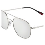 Prada - Prada Linea Rossa Spectrum - Occhiali Irregolari Silver - Prada Spectrum Collection - Occhiali da Sole - Prada Eyewear