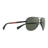 Prada - Prada Linea Rossa Collection - Occhiali Aviator Nero - Prada Collection - Occhiali da Sole - Prada Eyewear