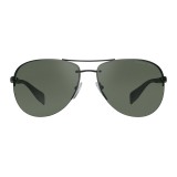 Prada - Prada Linea Rossa Collection - Black Aviator Sunglasses - Prada Collection - Sunglasses - Prada Eyewear