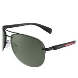 Prada - Prada Linea Rossa Collection - Occhiali Aviator Nero - Prada Collection - Occhiali da Sole - Prada Eyewear