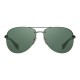 Prada - Prada Linea Rossa Collection - Dark Black Aviator Sunglasses - Prada Collection - Sunglasses - Prada Eyewear