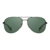 Prada - Prada Linea Rossa Collection - Dark Black Aviator Sunglasses - Prada Collection - Sunglasses - Prada Eyewear