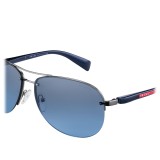 Prada - Prada Linea Rossa Collection - Occhiali Aviator Acciaio - Prada Collection - Occhiali da Sole - Prada Eyewear