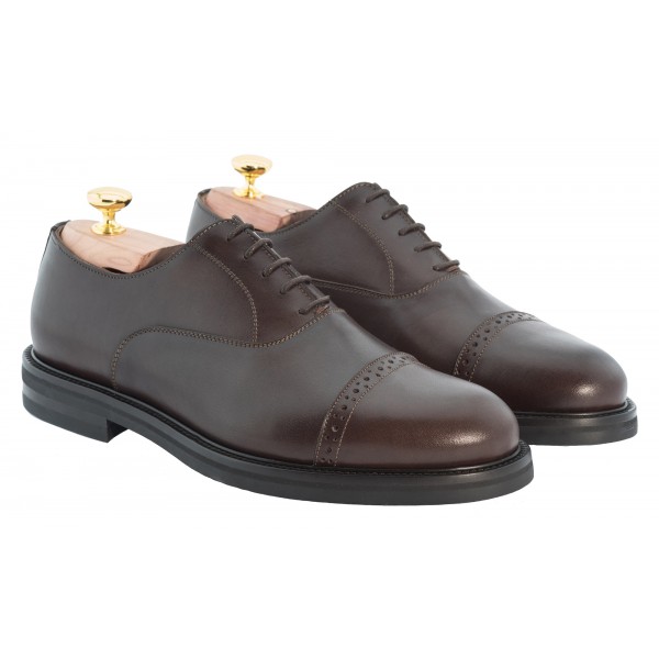 Bottega Senatore - Aponio - Oxford - Francesina - Italian Handmade Man Shoes - High Quality Leather Shoes