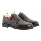 Bottega Senatore - Didio - Double Monk Straps - Italian Handmade Man Shoes - High Quality Leather Shoes