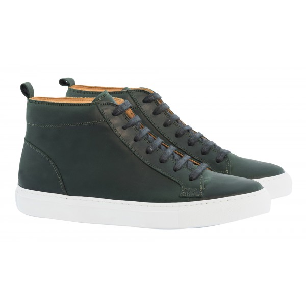 Bottega Senatore - Curzio - Sneakers - Italian Handmade Man Shoes - High Quality Leather Shoes
