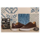 Bottega Senatore - Clovio - Sneakers - Scarpe Artigianali Italiane Uomo - Scarpa in Pelle di Alta Qualità