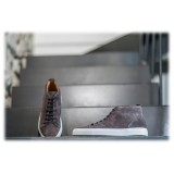 Bottega Senatore - Cosso - Sneakers - Scarpe Artigianali Italiane Uomo - Scarpa in Pelle di Alta Qualità