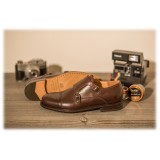Bottega Senatore - Druso - Double Monk Straps - Italian Handmade Man Shoes - High Quality Leather Shoes