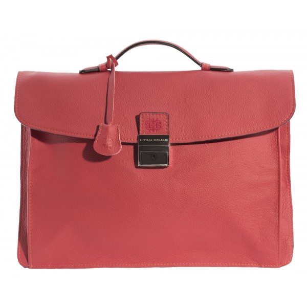 Bottega Senatore - Rubirio - Italian Artisan Brief Case - High Quality Leather Bag
