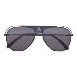 Philipp Plein - Charlie Basic Collection - Black Metal - Sunglasses - Philipp Plein Eyewear