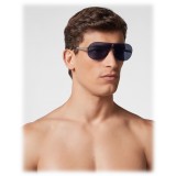 Philipp Plein - Target Studded Collection - Nero e Fumo - Occhiali da Sole - Philipp Plein Eyewear