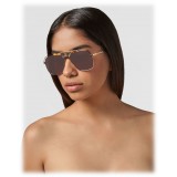Philipp Plein - Noah Basic Collection - Gold Brown Turtle - Sunglasses - Philipp Plein Eyewear