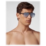 Philipp Plein - Calypso Basic Collection - Nero Nickel Specchiato - Occhiali da Sole - Philipp Plein Eyewear
