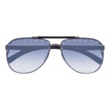 Philipp Plein - Calypso Studded Collection - Black Blue Gradient - Sunglasses - Philipp Plein Eyewear
