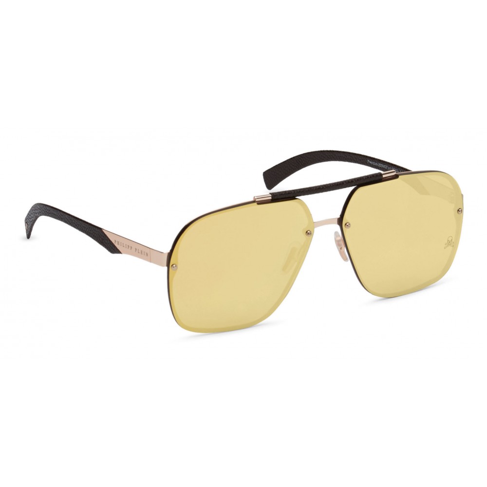 Philipp Plein - Freedom Basic Collection - Gold Mirrored - Sunglasses ...