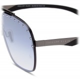 Philipp Plein - Freedom Studded Collection - Gun Blue Gradient - Sunglasses - Philipp Plein Eyewear