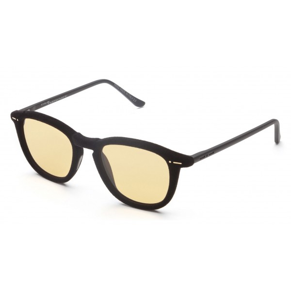 Italia Independent - I-I Mod Marlon 0701 Velvet - Black Orange - 0701V.009.000 - Sunglasses - Italy Independent Eyewear