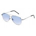 Italia Independent - I-I Mod Forrest 0310 Superthin - Silver Blue - 0310.075.GLS - Sunglasses - Italy Independent Eyewear