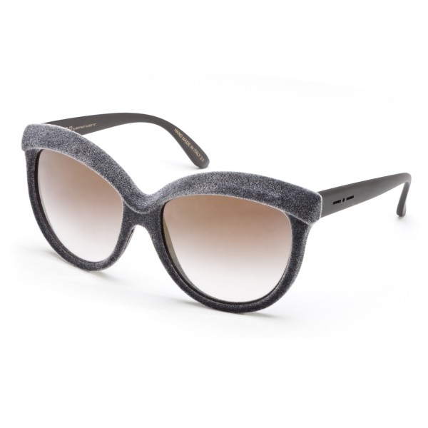 Italia Independent - I-Plastik 0092V Velvet - Grey - 0092V.071.CNG - Sunglasses - Italy Independent Eyewear