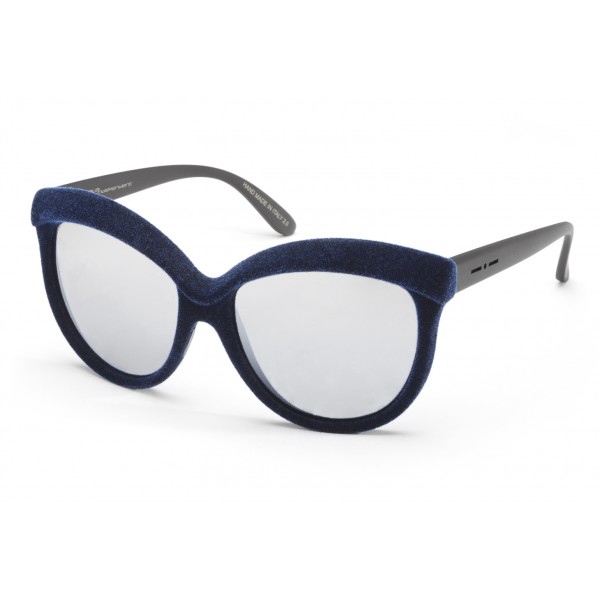 Italia Independent - I-Plastik 0092V Velvet - Blue - 0092V.022.CNG - Sunglasses - Italy Independent Eyewear