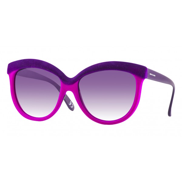 Italia Independent - I-Plastik 0092 Velvet Bicolor - Violet - 0092V2.017.018 - Sunglasses - Italy Independent Eyewear
