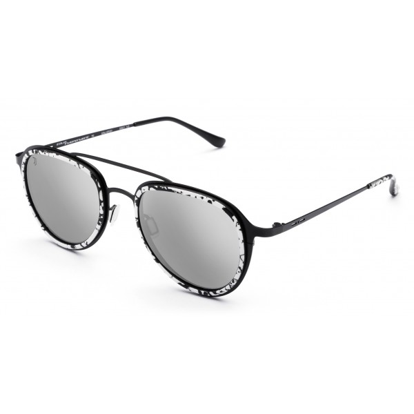 Italia Independent - I-I Mod 0254 U.E. - Juventus Official - Black Silver - Sunglasses - Italia Independent Eyewear