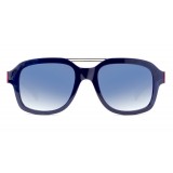 Italia Independent - Rossignol Heritage R002 - Blue - R002.021.PLM - Sunglasses - Italia Independent Eyewear