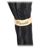 Pasotti Ombrelli 1956 - 189 52417-12 W35 - Spotted Umbrella with Golden Tiger - Luxury Artisan High Quality Umbrella