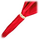 Pasotti Ombrelli 1956 - 189 21065-21 A - Ombrello Petalo Rosso - Ombrello Artigianale di Alta Qualità Luxury