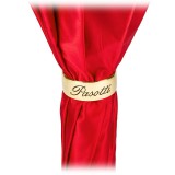 Pasotti Ombrelli 1956 - 189 21065-21 A - Ombrello Petalo Rosso - Ombrello Artigianale di Alta Qualità Luxury