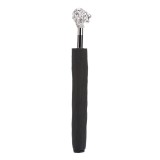 Pasotti Ombrelli 1956 - 64 6768-1 W37 - Silver Lion Folding Umbrella - Luxury Artisan High Quality Umbrella