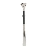 Pasotti Ombrelli 1956 - CS W43 - Rose Silver Shoehorn - Luxury Artisan High Quality Umbrella