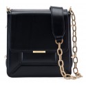 Aleksandra Badura - Candy Bag - Calfskin Shoulder Bag - Carbon Black - Luxury High Quality Leather Bag