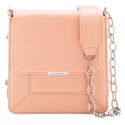 Aleksandra Badura - Candy Bag - Calfskin Shoulder Bag - Peach - Luxury High Quality Leather Bag