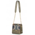 Aleksandra Badura - Candy Bag - Python & Calfskin Shoulder Bag - Olive - Luxury High Quality Leather Bag