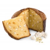 Pasticceria Fraccaro - Gold Box Line - Panettone with Nougat Chips in the Dough - Artisan Panettone - Fraccaro Spumadoro