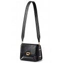 Aleksandra Badura - Candy Bag Large - Python Shoulder Bag - Black - Luxury High Quality Leather Bag