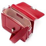 Aleksandra Badura - Candy Bag Large - Python Shoulder Bag - Red - Luxury High Quality Leather Bag