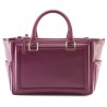 Aleksandra Badura - Ladylike Bag - Calfskin Top-Handle Tote Bag - Raspberry - Luxury High Quality Leather Bag