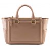 Aleksandra Badura - Ladylike Bag - Calfskin Top-Handle Tote Bag - Nude - Luxury High Quality Leather Bag