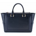 Aleksandra Badura - Ladylike Medium Bag - Borsa in Vitello - Blu Notte - Borsa in Pelle di Alta Qualità Luxury
