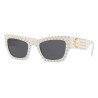 Versace - Sunglasses Medusa Ares Stud - White - Sunglasses - Versace Eyewear